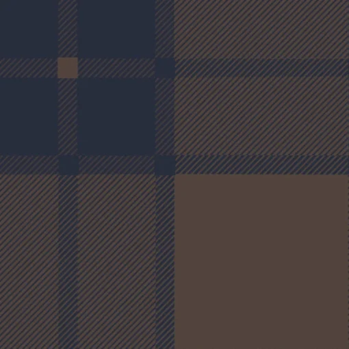 Offroad Recycled Sherpa Half Zip Fleece - Chestnut/Deep Navy Check