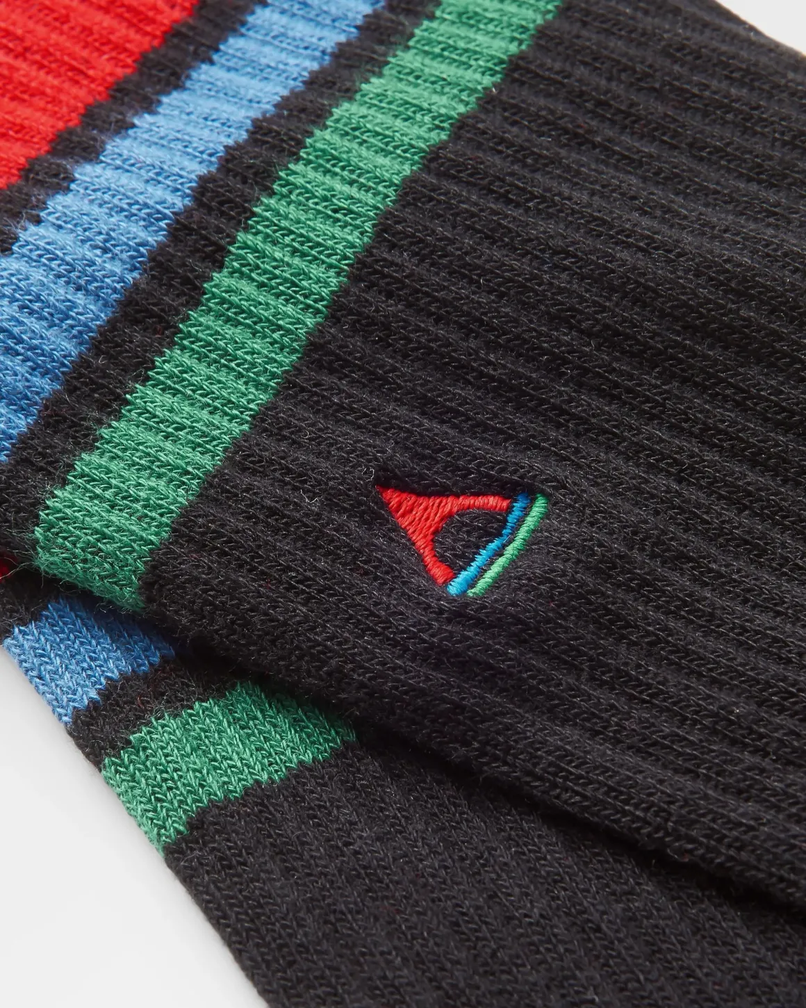 Organic Midweight Crew Socks - Black