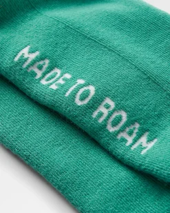 Organic Midweight Crew Socks - Arctic