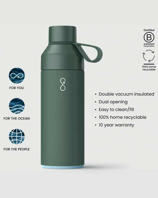 Original Ocean Bottle 500ml - Forest Green