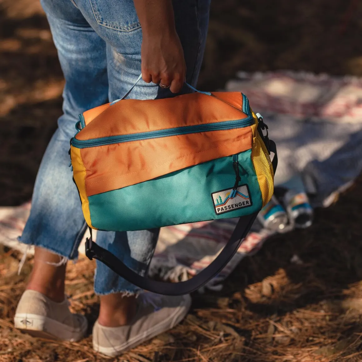 8-Pack Recycled Cooler Bag - Multi Color