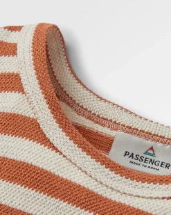 Panorama Recycled Cotton T-Shirt - Glazed Ginger