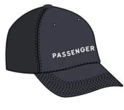 Passenger Recycled Cotton Trucker Hat - Black