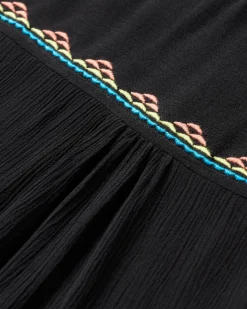 Petal Tank Top - Black