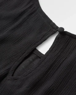 Petal Tank Top - Black