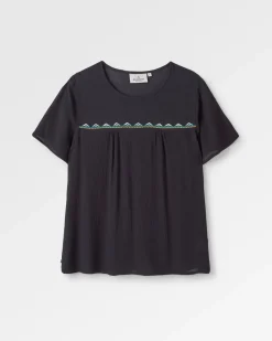 Petal Top - Black