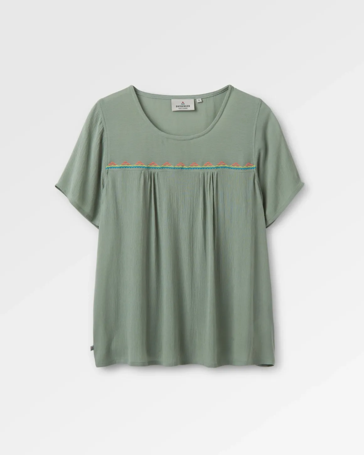Petal Top - Pistachio