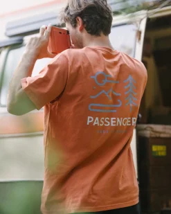Phoenix Organic Cotton T-Shirt - Burnt Orange