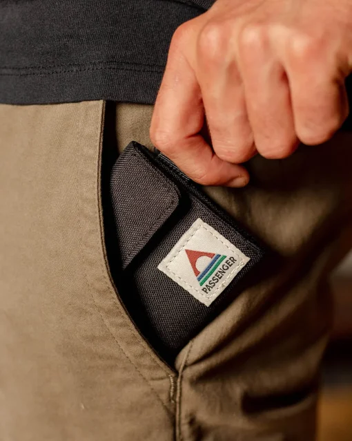 Pocket Recycled Wallet - Black