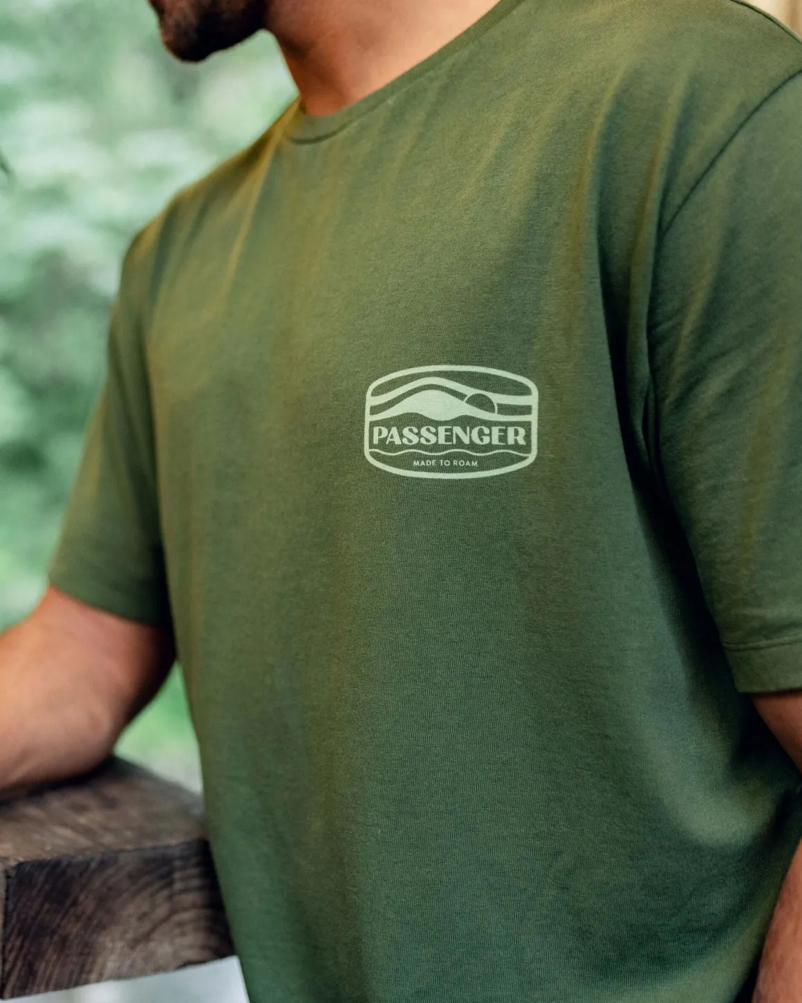 Rambler Recycled Cotton T-Shirt - Fir Tree