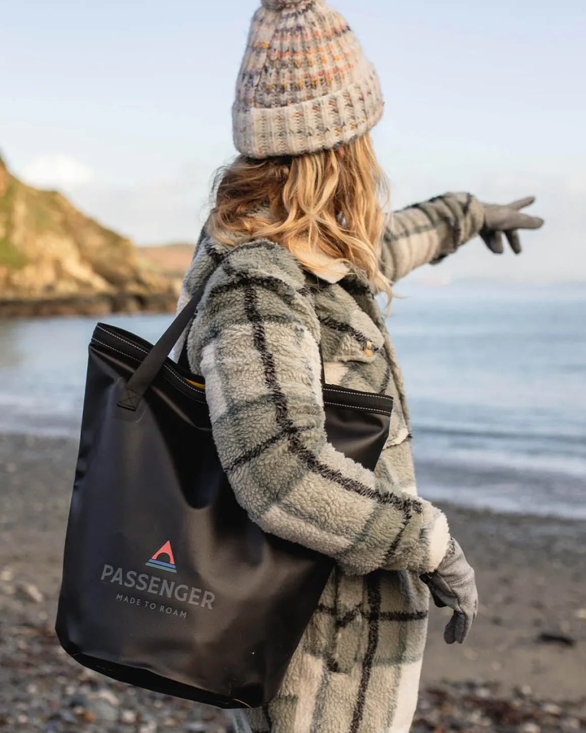 Recycled 20 Liter Bucket Bag - Black