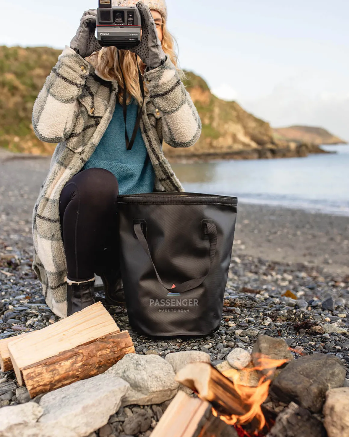 Recycled 20 Liter Bucket Bag - Black