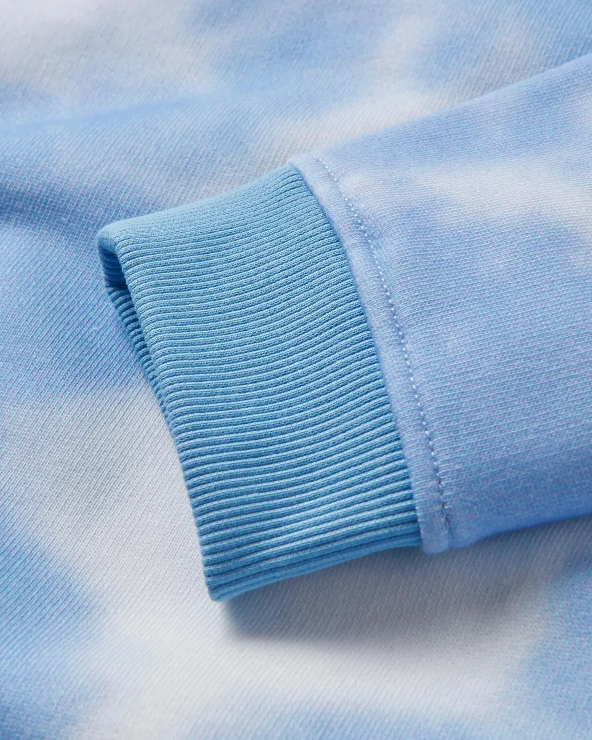 Rediscover Organic Cotton Sweatshirt - Tie Dye Cornflower