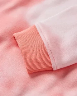 Rediscover Organic Cotton Sweatshirt - Tie Dye Shell Pink