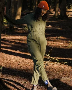 Resonate Boiler Suit - Khaki Green