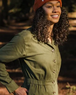 Resonate Boiler Suit - Khaki Green