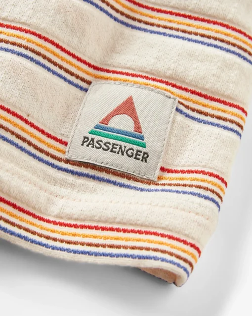Retro Vibes Organic Cotton T-Shirt - Retro Stripe