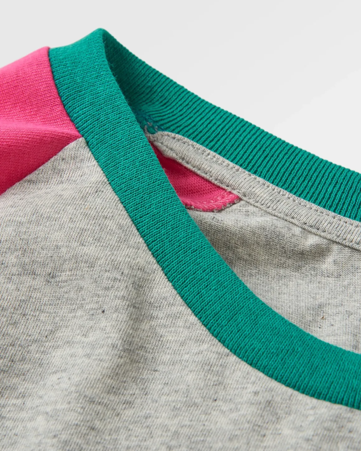 Riser Recycled Cotton Long Sleeve T-Shirt - Mid Gray Marl