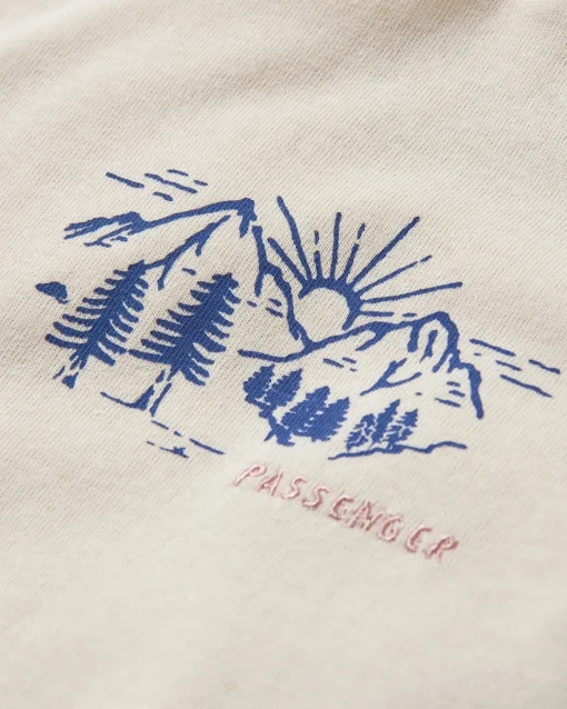 Riser Recycled Long Sleeve T-Shirt - Birch
