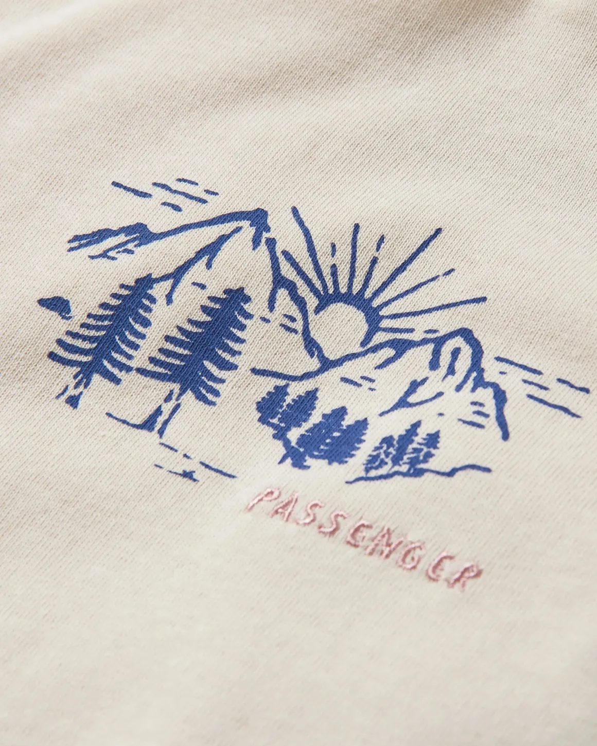 Riser Recycled Long Sleeve T-Shirt - Birch
