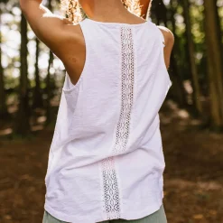 Rivergate Recycled Cotton Top - White