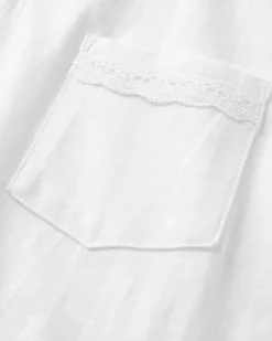 Rivergate Recycled Cotton Top - White