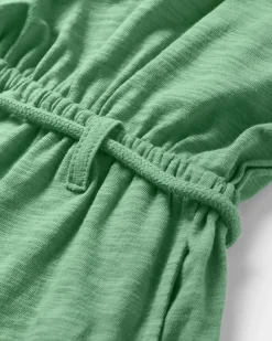 Rivergate Recycled Cotton Dress - Green Spruce