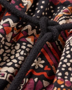 Rivergate Recycled Cotton Dress - Vintage Patchwork Black/Multi