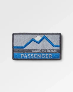 Roam Wild Patch - Gray Blue