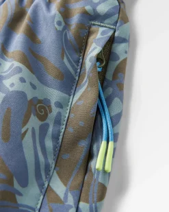 Sandune Trail Shorts - Abstract Seaweed Pistachio
