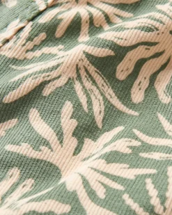 Santosa Organic Cotton Cord Shorts - Seaweed Pistachio