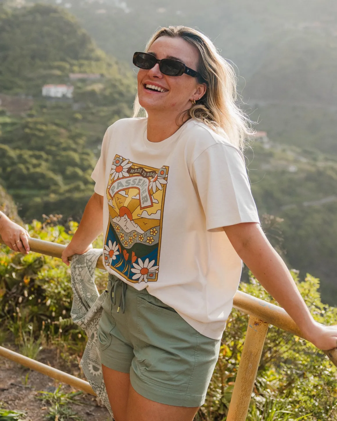 Seasonal Recycled Cotton Oversized T-Shirt - Birch