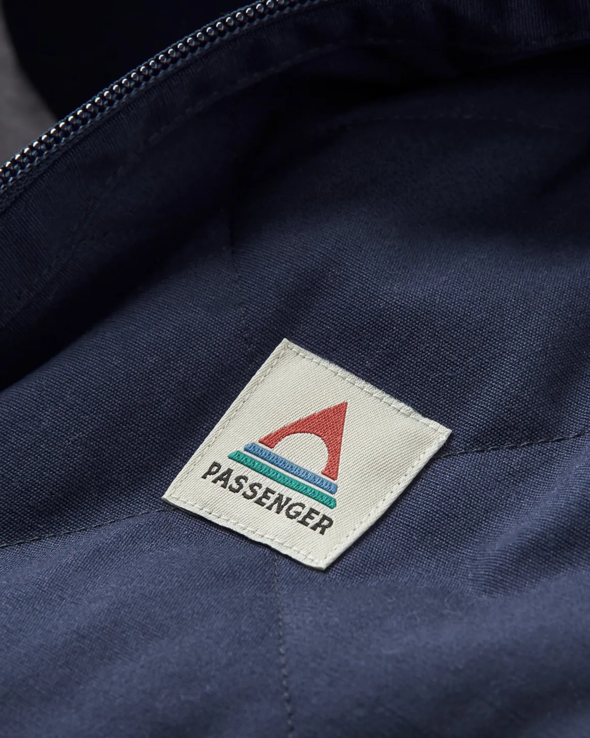 Sefton Recycled Deep-Pile Sherpa Full Zip Fleece - Abstract Mountain Blue Steel