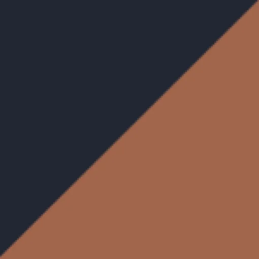 Set Off Recycled Polar Quarter Zip Fleece - Rich Navy/ Burnt Orange