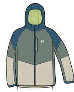 Shasta Lightweight Women's Recycled Thermore Insulated Jacket - Pistachio/Blue Steel