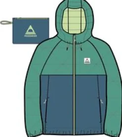 Singletrack Recycled Thermore Insulated Jacket - Greenlake