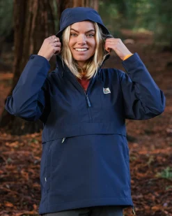 Skyline Recycled Water Resistant Pullover - Rich Navy