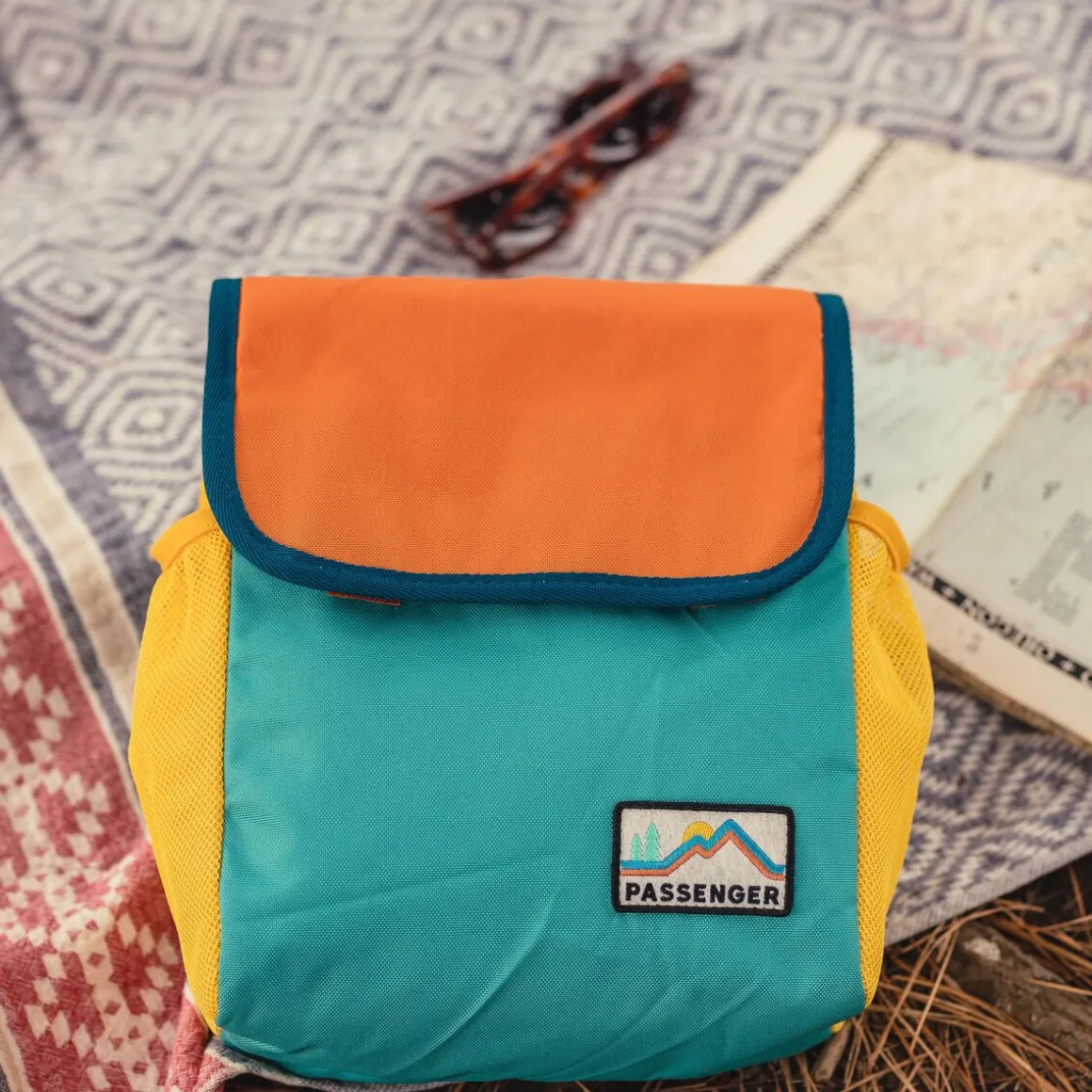 Snack Pack Recycled Cooler - Multi Color