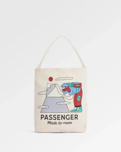 Sneaky Peak Organic Cotton Tote Bag - Multi - Passenger