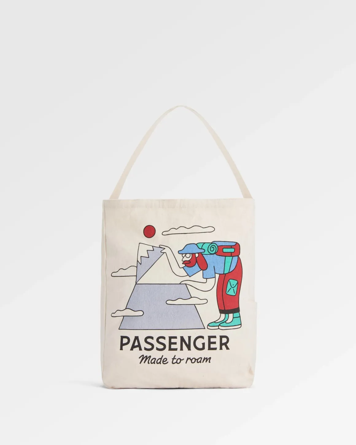 Sneaky Peak Organic Cotton Tote Bag - Multi - Passenger