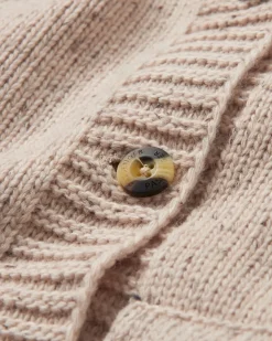 Snoozle Recycled Knitted Hooded Sweater - Oatmeal