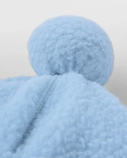 Snow Recycled Sherpa Beanie - Blue Fog