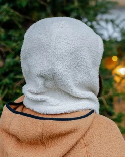 Snowdrift Recycled Polar Fleece Hood - Birch