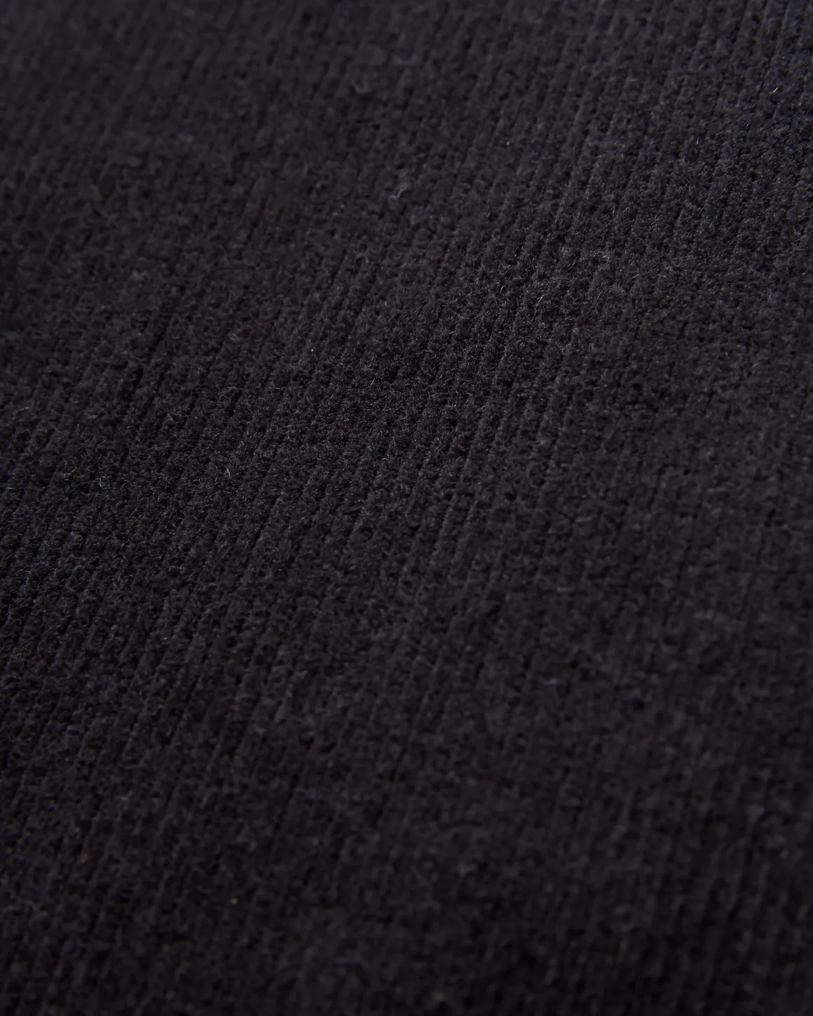 Someday Organic Cotton Corduroy Cropped Pant - Black