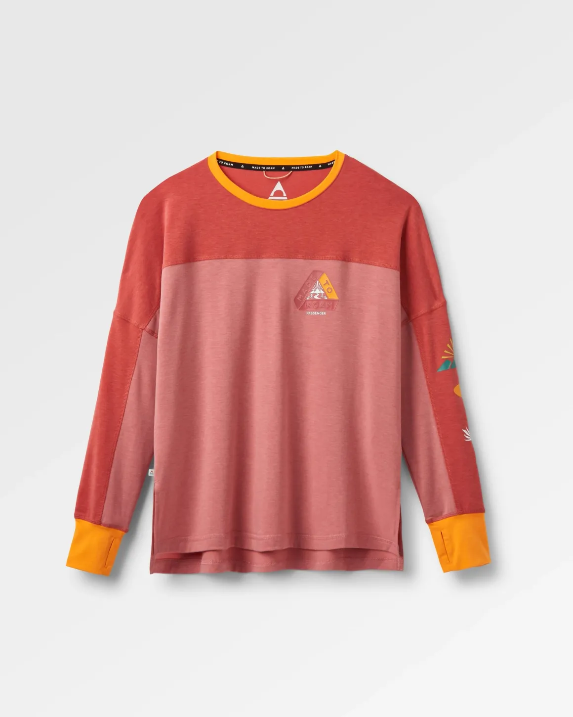 Sorrento Recycled Active Long Sleeve T-Shirt - Dusty Rose