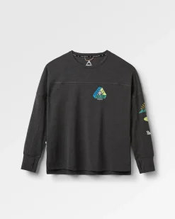 Sorrento Recycled Active Long Sleeve T-Shirt - Black