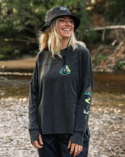 Sorrento Recycled Active Long Sleeve T-Shirt - Black