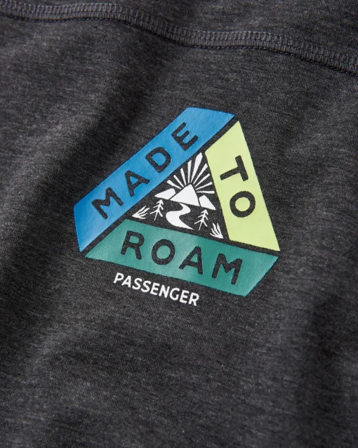 Sorrento Recycled Active Long Sleeve T-Shirt - Black