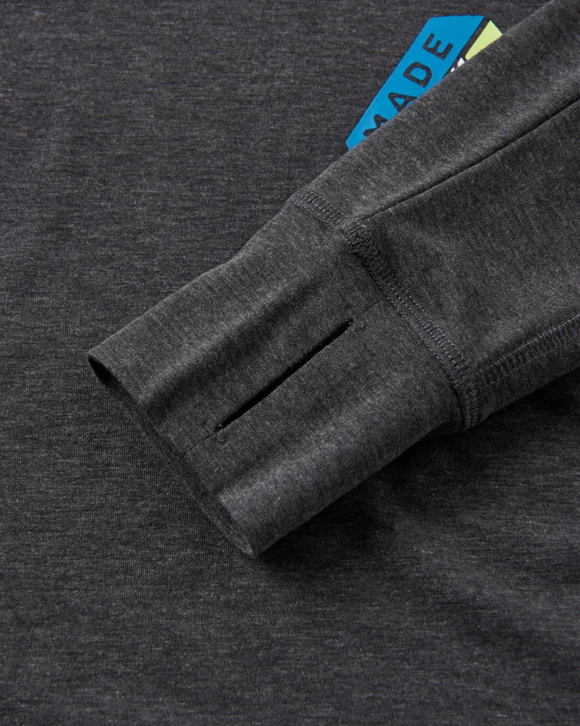 Sorrento Recycled Active Long Sleeve T-Shirt - Black