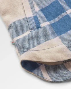 Stella Organic Cotton Long Sleeve Shirt - Provincial Blue Check